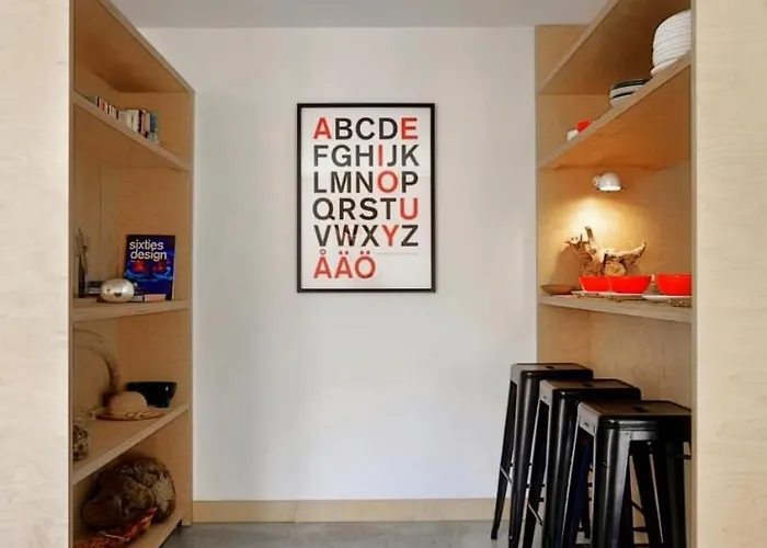 Lägenhet 3-bedroom Architect's In Minimum 3 Nights *